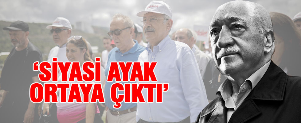 'Kemal Kılıçdaroğlu FETÖ'nün kumpasını savunmak için yollarda'