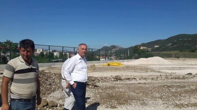 Şehit Ömer Halisdemir Stadı'nda Çalışmalar Devam Ediyor