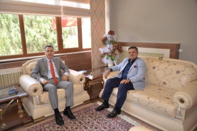 Başkan Yağcı'dan Vali Elban'a Veda Ziyareti