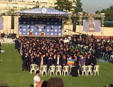 Boğaziçi Üniversitesi'nde rektöre protesto