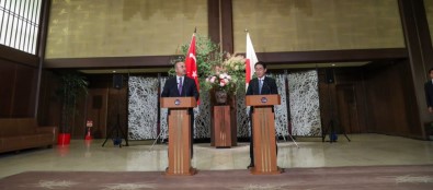 Çavuşoğlu Japon Mevkidaşıyla Ortak Basın Toplantısı Yaptı