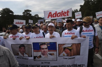 CHP'nin 'Adalet Yürüyüşü'nde MYK Toplantısı