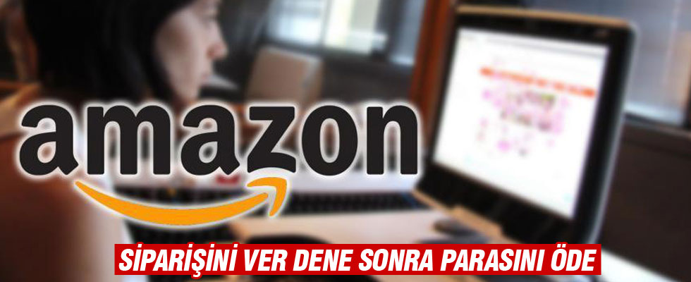 'İnternetten siparişini ver, dene, sonra parasını öde'