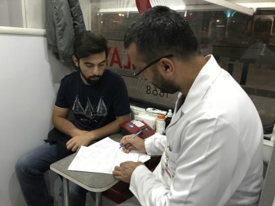 Tokat'ta İftardan Sahura Kan Bağışı