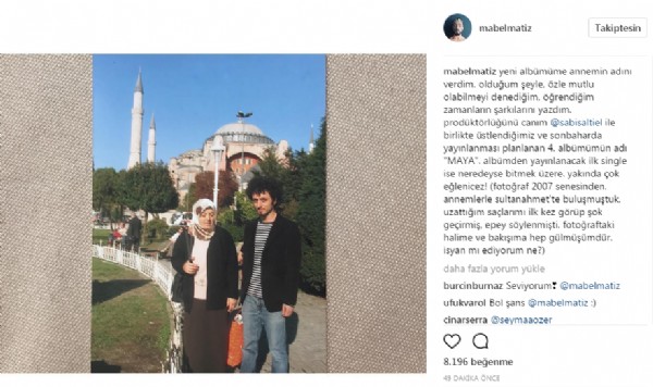 Mabel Matiz'in şok eden görüntüsü