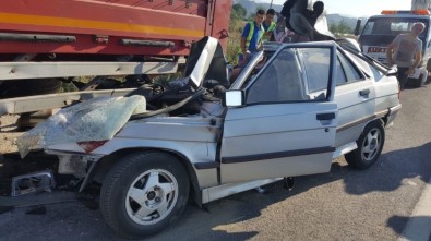 Aydın'da Trafik Kazası Açıklaması 1 Ağır Yaralı