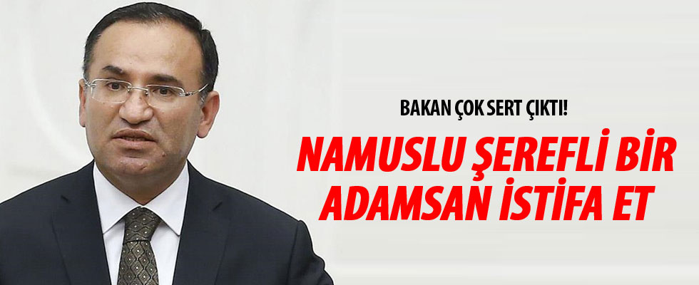 Bakan Bozdağ, CHP lideri Kılıçdaroğlu'nu istifaya çağırdı