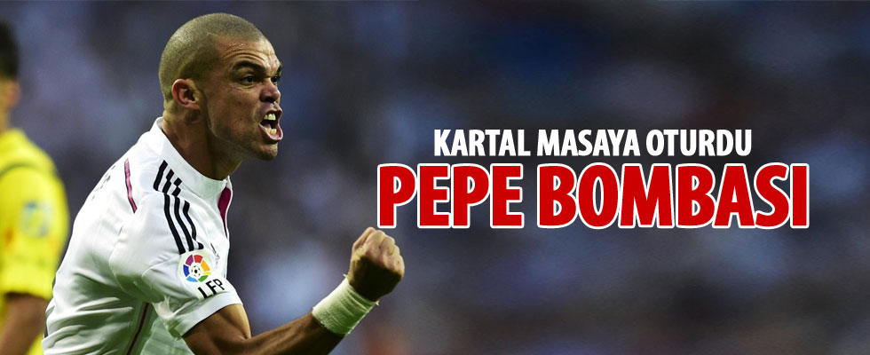 Beşiktaş, Pepe ile masada!..