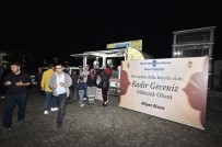 HACI BAYRAM VELİ CAMİİ - Büyükşehir Belediyesi Kadir Gecesi'nde Lokma Dağıttı