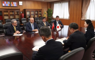 Dışişleri Bakanı Çavuşoğlu, Japonya Başbakanı Abe İle Görüştü