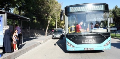 Erzurum'da Bayramda Toplu Taşıma Ücretsiz