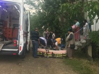 NALBANTOĞLU MAHALLESI - Merdivenlerden Düşen Kadın Yaralandı