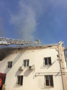 OSB'de Fabrikada Çıkan Yangın Korkuttu