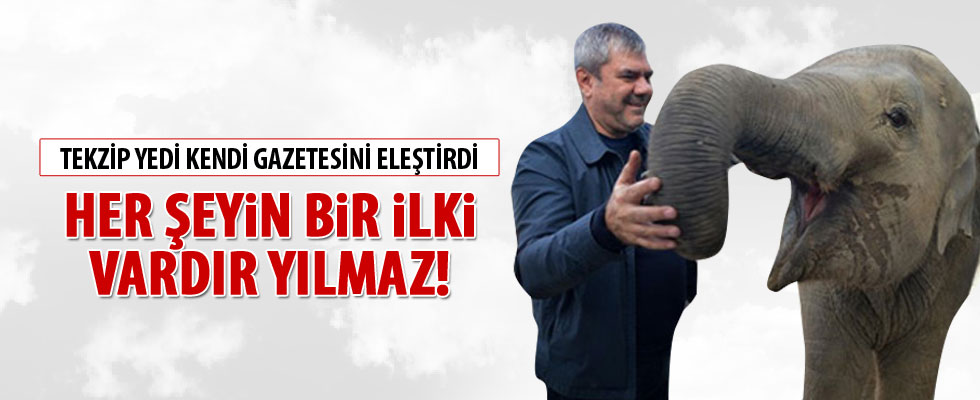 Yılmaz Özdil kendi gazetesini eleştirdi