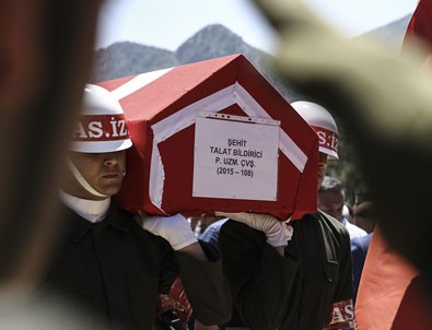 Bitlis şehidine son veda