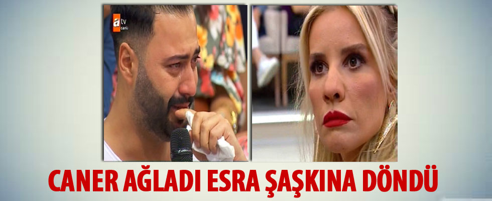 Eşine ulaşamayan Caner gözyaşlarına boğuldu