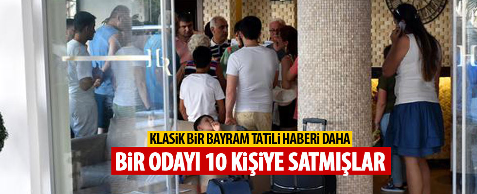 Tatilleri burunlarından geldi: 50 aile kapıda kaldı