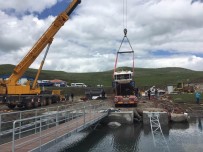 ÇıLDıR GÖLÜ - Tekneler Çıldır Gölü'ne İndi