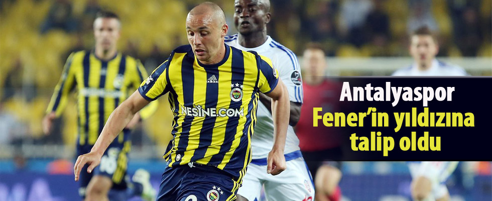 Antalyaspor, Fenerbahçe'nin yıldızına talip oldu!