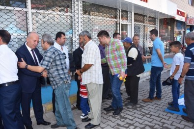 Dursunbey'de Bayramlaşma Belediyede Yapıldı