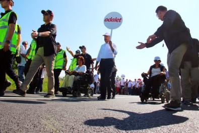 CHP Genel Kemal Kılıçdaroğlu Adalet Yürüyüşünün 12. Gününde