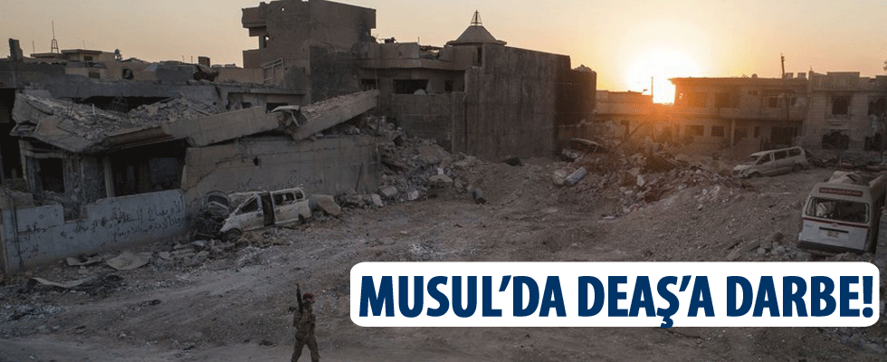 Irak ordusu Musul'da DEAŞ'a büyük darbe vurdu