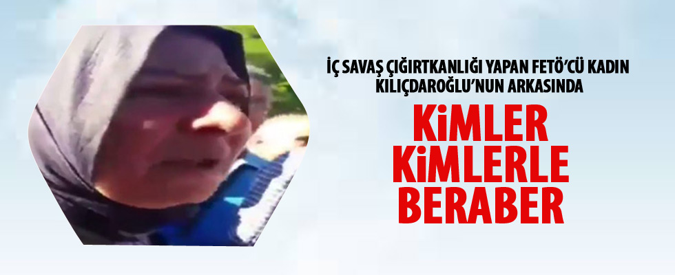 FETÖ'cü kadının sokak çağrısı