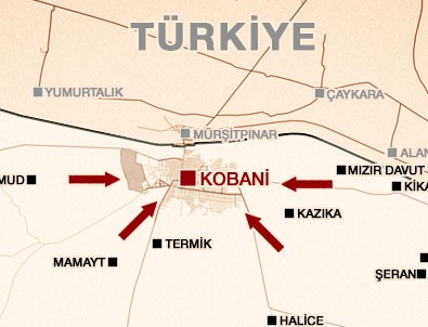 Kobani'den Türkiye'ye girerken yakalandılar!