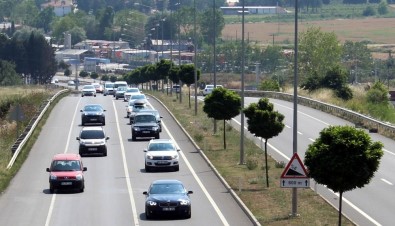 Tatilciler Dönüş Yolunda, Tekirdağ'da Trafik Felç