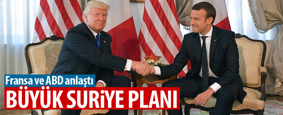 Trump-Macron Suriye konusunda anlaştı