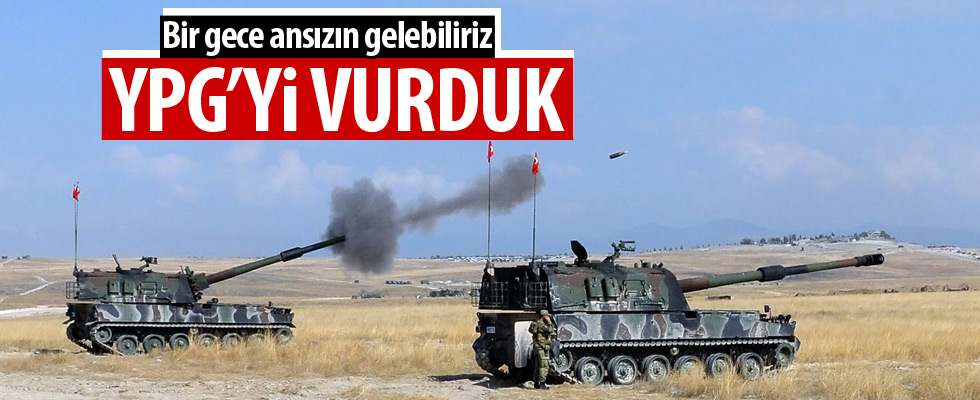 Türkiye, YPG'yi vurdu