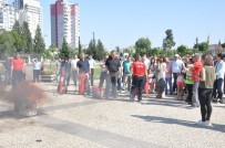 YANGIN TÜPÜ - Çukurova'da Yangın Tatbikatı