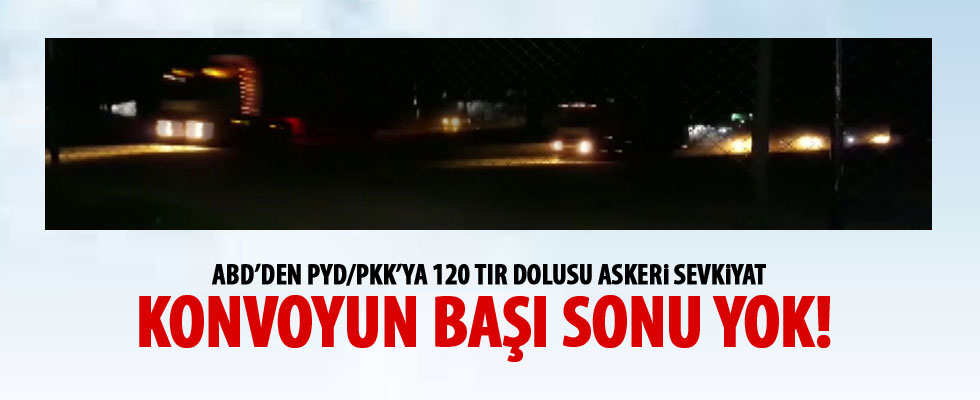 ABD'den PYD/PKK'ya askeri sevkiyat