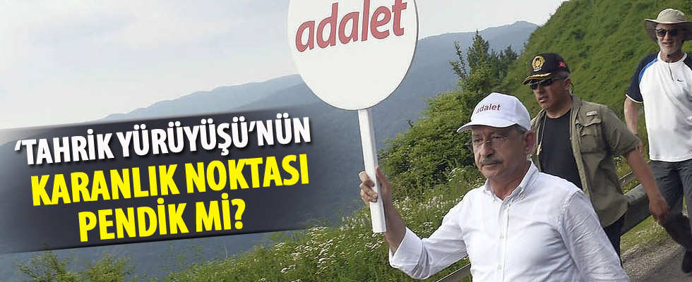 CHP yürüyüşünde karanlık nokta 'Pendik' mi?