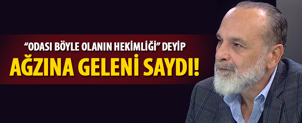 Haşmet Babaoğlu Tabipler Odası'nı yerden yere vurdu