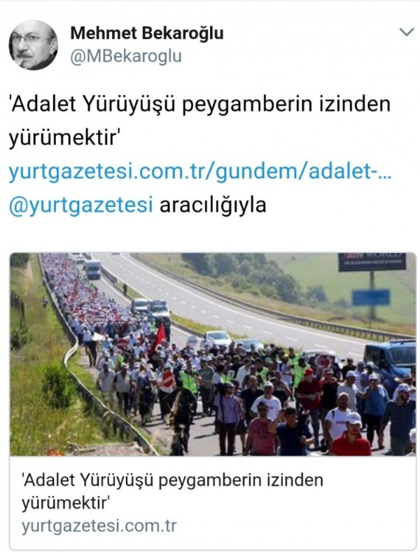 Mehmet Bekaroğlu'ndan skandal benzetme