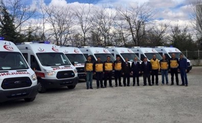 Çanakkale'ye 5 Yeni Ambulans
