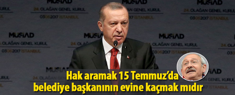 Cumhurbaşkanı Erdoğan'dan Kılıçdaroğlu'na çok sert sözler