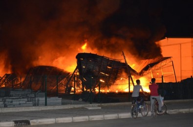 İzmir'de Korkutan Yangın
