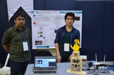 Liselilerden Titremeden Uzaktan Dokunan Biyonik El