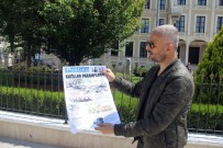 HELİKOPTER KAZASI - Skandal Başlığı Atan Gazeteyi Yakarak Protesto Etti