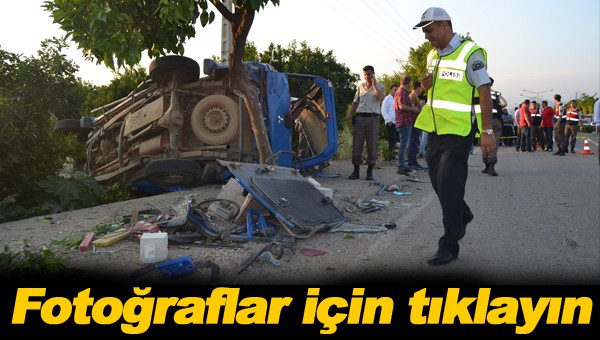 Askeri araç takla attı: 8 yaralı