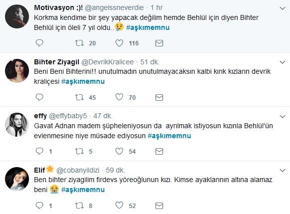 Aşk-ı Memnu yine TT oldu