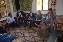 HALİL BAŞER - Başkan Ve Kaymakam'dan Şehit Ailelerine Ziyaret