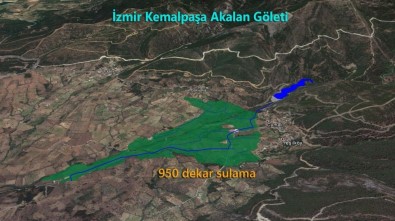 Kemalpaşa'da Akalan Göletinin İhalesi Yapıldı