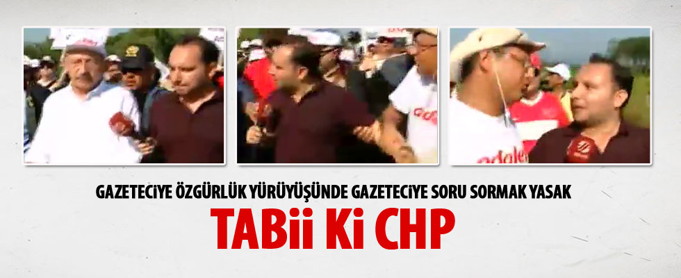 CHP'den Beyaz Haber'e soru yasağı
