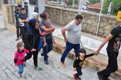 Çanakkale'de 40 Kaçak Göçmen Yakalandı