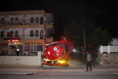 Manavgat'ta Ev Yangını