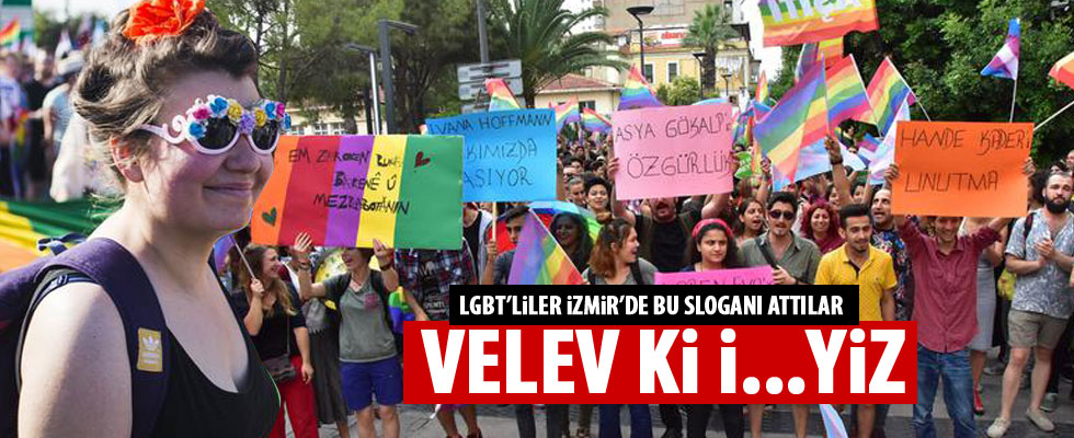 Ramazan ayında İzmir'de LGBT rezaleti