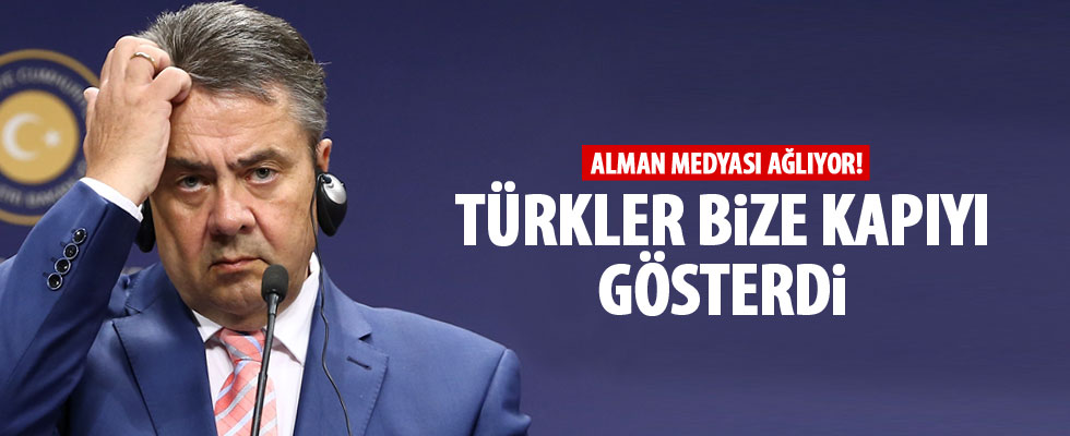 Alman medyası Gabriel'in ziyaretini değerlendirdi